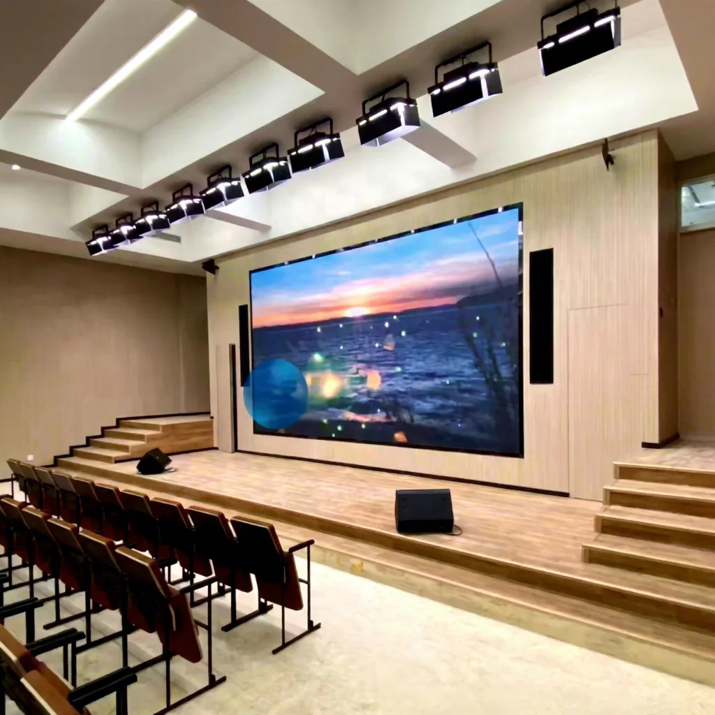 M-shine Smart Led Tv 135inch 2k/4k Resolution Full Color Flip Chip Cob High Contrast Sdk Video Wall Welcome Display Education